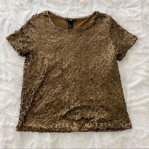 Glitter Top from H&M, M